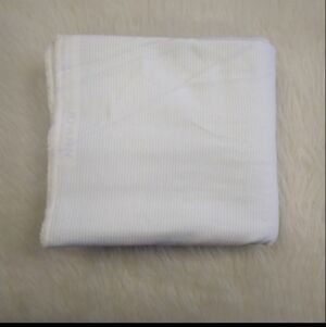 FABRIC Flannel Fine Lt Blue Striped 100% Cotton Flannel, 24 Inches